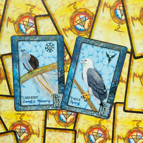 Animal Dreaming Oracle Deck Cards Esoteric Fortune Telling Blue Angel NEW