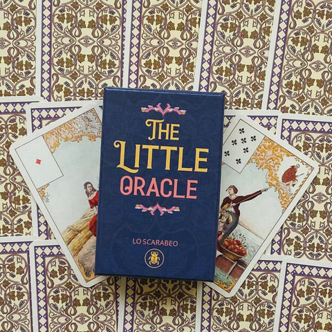 The Little Oracle Cards Deck Lenormand Sibyls Miniature Pocket Lo Scarabeo NEW