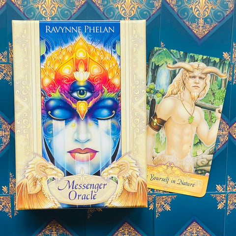Messenger Oracle Cards Deck Second 2Nd Edition Blue Angel By Ravynne Phelan NEW