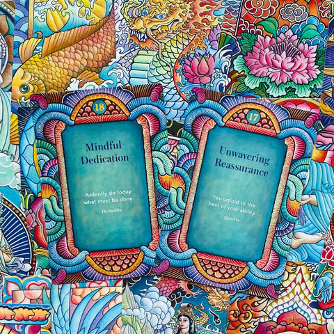 Wisdom Of The Buddha Mindfulness Cards Deck Beyond Words Esoteric Smith NEW