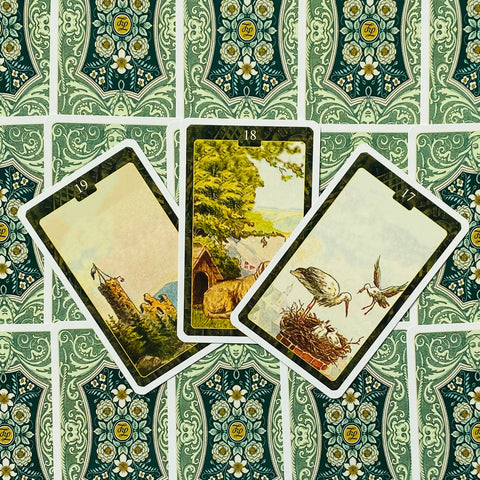Lenormand Oracle Cards Deck Giordano Berti Esoteric Telling Lo Scarabeo NEW