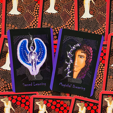 Aboriginal Goddess Chakra Oracle Cards Deck Rockpool Mel Brown Divination NEW