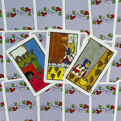 The Wonderland Tarot In A Tin Cards Deck Esoteric Telling US Games Systems
