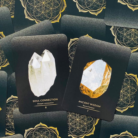 Master Teacher Crystal Oracle Cards Deck Rockpool Publishing Master Devas NEW