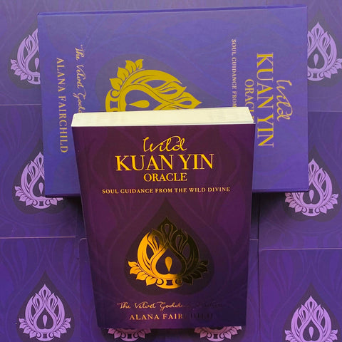 Wild Kuan Yin Oracle Cards Deck The Velvet Goddess Edition Blue Angel NEW