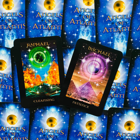 Angels Of Atlantis Oracle Cards Deck Findhorn Esoteric Pearce Inspiration NEW
