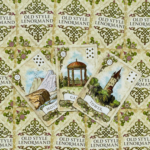 Old Style Lenormand Fortune-Telling Cards Deck US Games Systems Alexander Ray