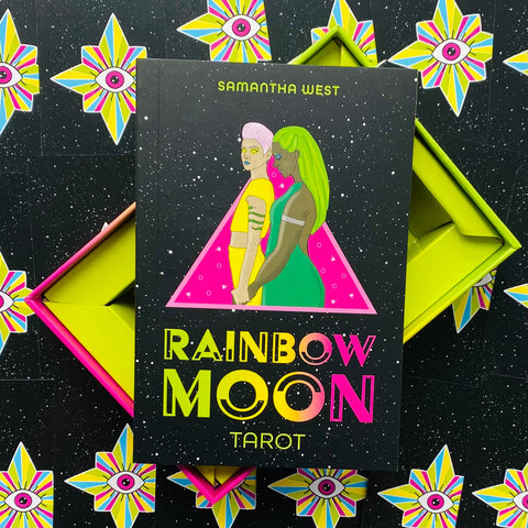 Rainbow Moon Tarot Cards Deck Rockpool Publishing Samantha West 78 Cards NEW
