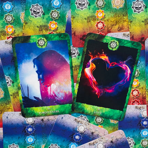Chakra Reading Cards Deck Rockpool Rachelle Charman Ancient Wisdom Balance NEW