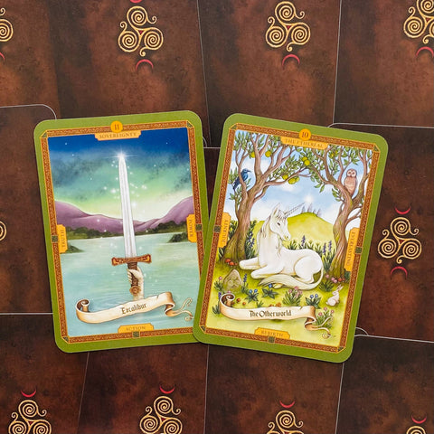 Mists Of Avalon Oracle Cards Deck Rockpool Esoteric Rose Inserra Magic Druid NEW