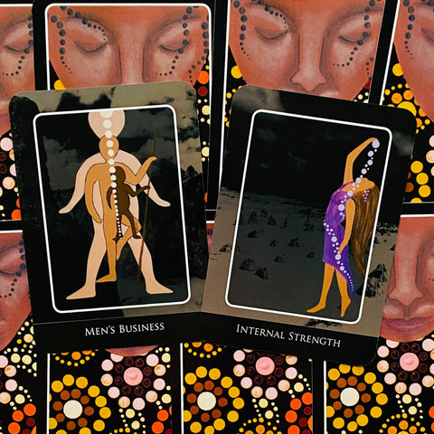 Aboriginal Dreamtime Oracle Cards Deck Rockpool Mel Brown Magic 40 Cards NEW