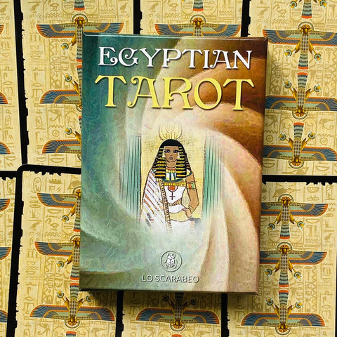 Egyptian Tarot Cards Deck Grand Trumps Lo Scarabeo By Silvana Alasia NEW