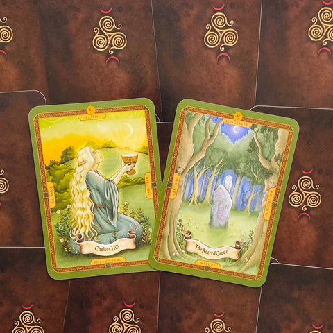 Mists Of Avalon Oracle Cards Deck Rockpool Esoteric Rose Inserra Magic Druid NEW