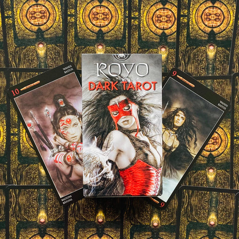 Royo Dark Tarot Deck Cards Esoteric Fortune Telling Lo Scarabeo NEW