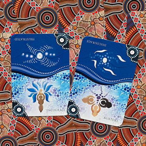 Aboriginal Ancestral Wisdom Oracle cards Rockpool