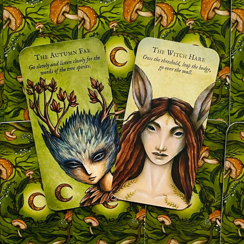 Forest Fae Cards Deck Enchantment Messages Nadia Turner Rockpool Publishing Rp82
