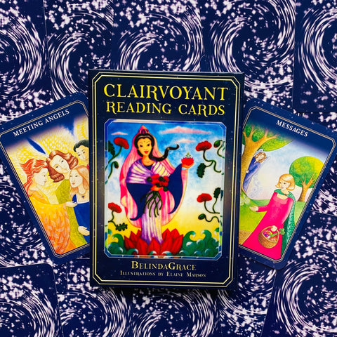 Clairvoyant Reading Cards Deck Rockpool Belinda Grace Ilustrations By Elaine NEW