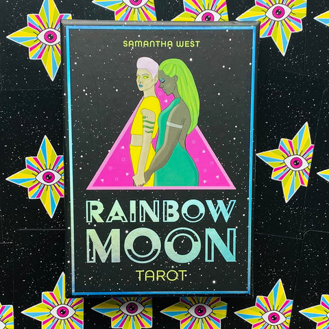 Rainbow Moon Tarot Cards Deck Rockpool Publishing Samantha West 78 Cards NEW