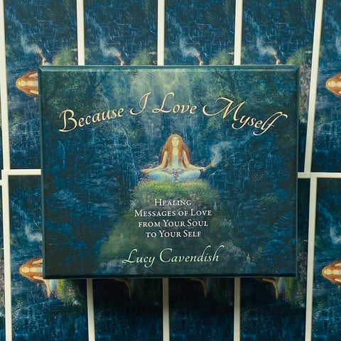Because I Love Myself Cards Deck Mini Blue Angel Lucy Gavendish Esoteric NEW