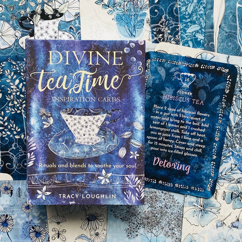 Divine Tea Time Inspiration Cards Deck Tracy Loughlin Rockpool Publishing Rp54