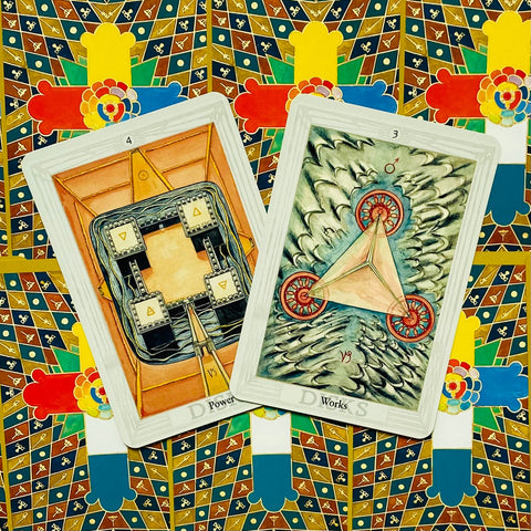 Aleister Crowley Thoth Tarot – Standard Deck Esoteric Fortune Telling