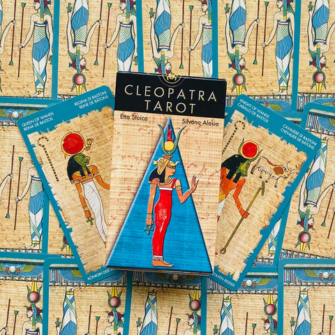 Cleopatra Tarot Deck Cards Stoico Lo Scarabeo Esoteric Telling NEW