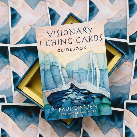 Visionary I Ching Oracle Cards Deck Blue Angel By Paul O'Brien Intuition