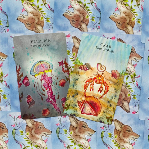 Spirit Animal Tarot Cards & Book Cico Books By Dawn Brunke & Ola Liola NEW