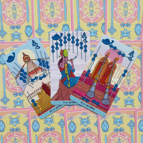 Siddhartha Tarot Cards Deck Lo Scarabeo Bruno Letizia Esoteric Divination NEW