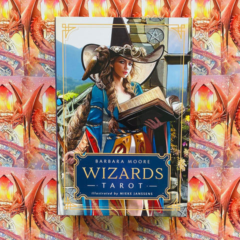 Wizards Tarot Cards Deck Mieke Janssens Barbara Moore Llewellyn NEW