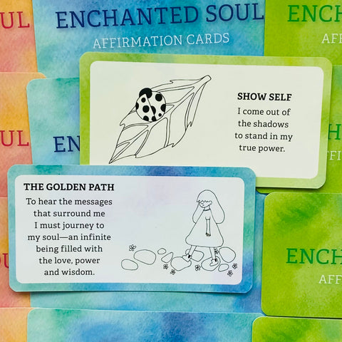 Enchanted Soul Affirmation Cards Animal Dreaming Nick Bibes Esoteric Fortune NEW