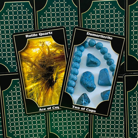 Tarot Of Gemstones & Crystals Cards Deck Hoffmann Helmut Agm Urania 1067012468