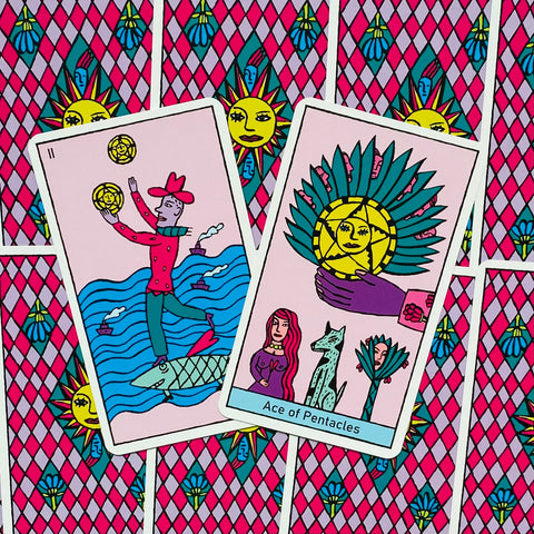 Kitty Kahane Tarot NEW Edition Cards Deck Agm Urania Esoteric Colorful Fortune