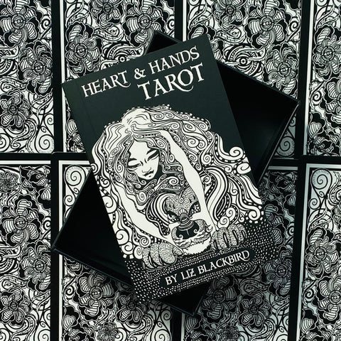 Heart And Hands Tarot Cards Deck Esoteric Liz Blackbird US Games Systems NEW