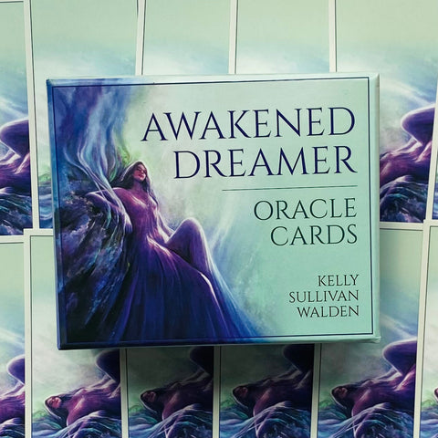 Awakened Dreamer Oracle Cards Deck Blue Angel Sullivan Walden Esoteric NEW