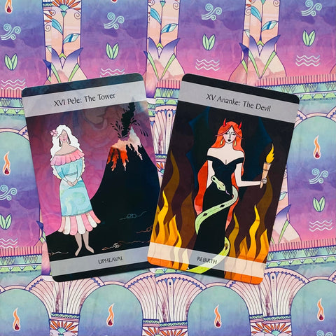 The Mythic Goddess Tarot Cards Deck & Book Cico Books Jayne Wallace Esoteric NEW
