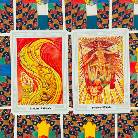 Crowley Thoth Tarot Deck Large Cards Esoteric Telling US Games Systems NEW
