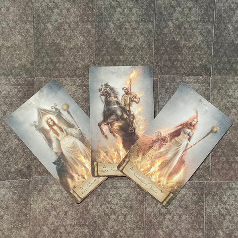 Heaven & Earth Tarot Kit Cards Deck And Book Set Jack Sephiroth Lo Scarabeo NEW