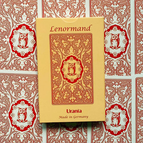 Red Owl By Mlle Lenormand 36 Cards Deck Esoteric Fortune Telling Agm 1067012988