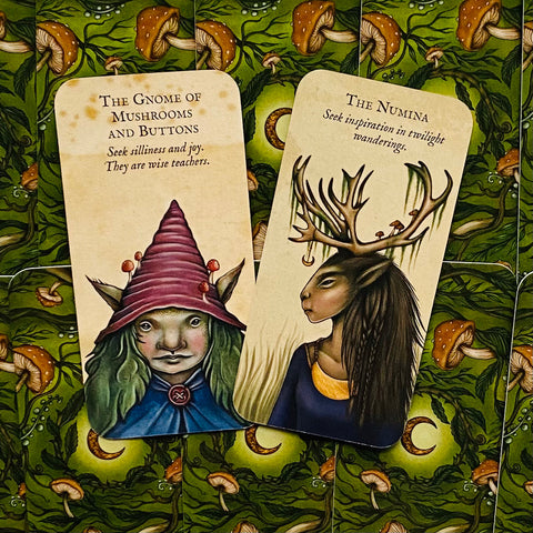 Forest Fae Cards Deck Enchantment Messages Nadia Turner Rockpool Publishing Rp82