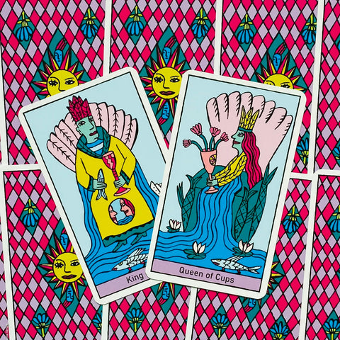 Kitty Kahane Tarot NEW Edition Cards Deck Agm Urania Esoteric Colorful Fortune