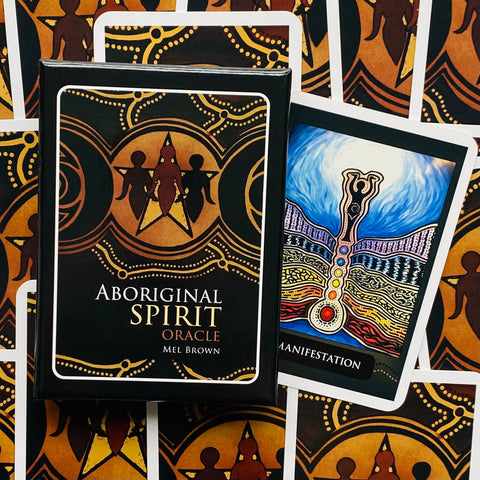 Aboriginal Spirit Oracle Cards Deck Rockpool Esoteric Divination Mel Brown NEW