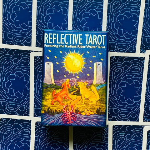 Reflective Tarot Radiant Rider-Waite Pocket Size Deck US Games Systems Ref78