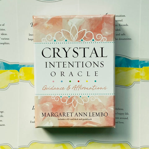 Crystal Intentions Oracle Guidance Affirmations Llewellyn Margaret Ann Lembo NEW