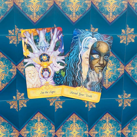 Messenger Oracle Cards Deck Second 2Nd Edition Blue Angel By Ravynne Phelan NEW
