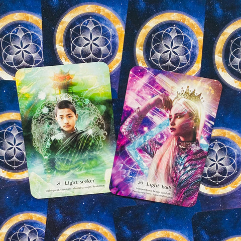 Sacred Light Oracle Cards Deck Rockpool Esoteric Anna Stark Selena Moon NEW