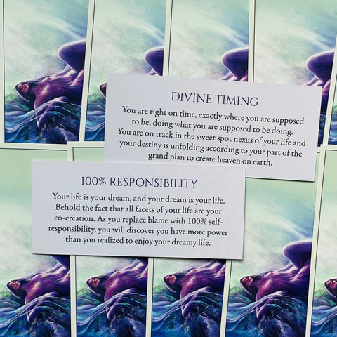 Awakened Dreamer Oracle Cards Deck Blue Angel Sullivan Walden Esoteric NEW