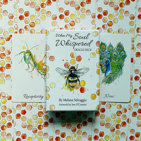 When My Soul Whispered Oracle Cards Deck US Games Systems Esoteric Selvaggio NEW