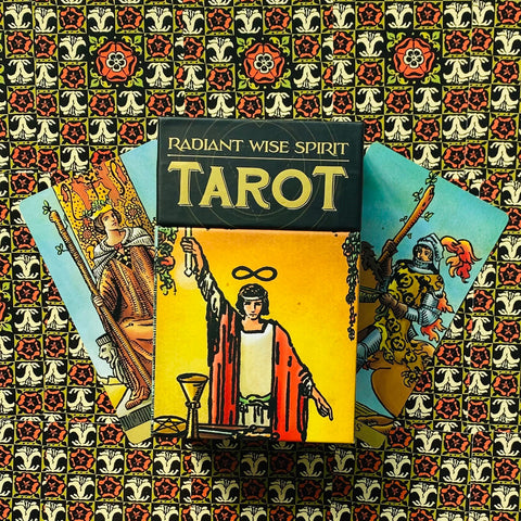 Radiant Wise Spirit Tarot Cards Deck Lo Scarabeo By Arthur Edward Waite Ex247