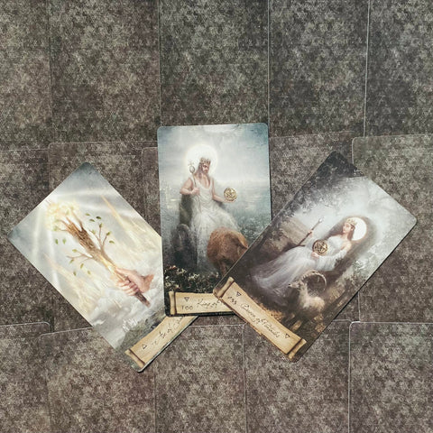 Heaven & Earth Tarot Kit Cards Deck And Book Set Jack Sephiroth Lo Scarabeo NEW